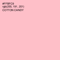 #FFBFC9 - Cotton Candy Color Image